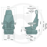 GRAMMER Actimo XXL 6860000003 | poltechparts.pl
