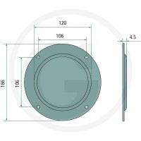 GRANIT Pokrywa 647647471 - 647647471 - Sklep rolniczy PoltechParts