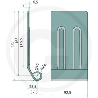 GRANIT Klapa ochronna 1800220007 - 1800220007 - Sklep rolniczy PoltechParts