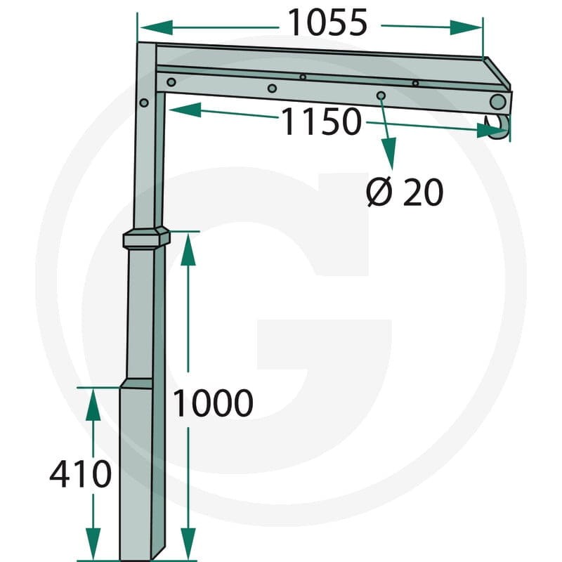 GRANIT Ładowacz worków "Big-Bag" 77875503 - 77875503 - Sklep rolniczy PoltechParts