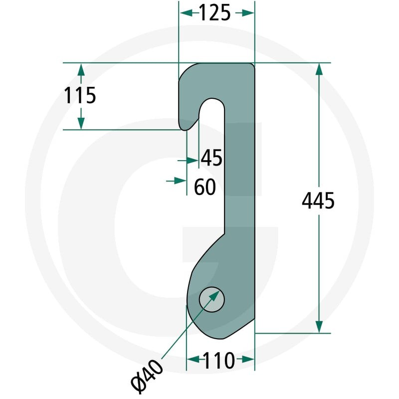 GRANIT Zestaw elementów wypalanych 778755142 - 778755142 - Sklep rolniczy PoltechParts
