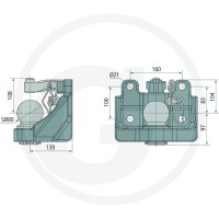 Rockinger Uchwyt kątowy kuli 787825B50001 | poltechparts.pl