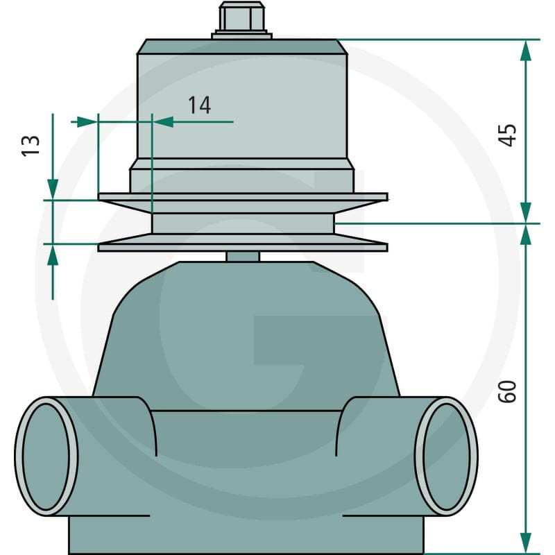 GRANIT Pompa wodna 74718041 | poltechparts.pl