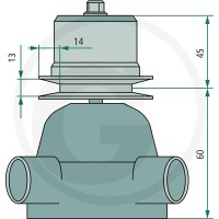 GRANIT Pompa wodna 74718041 | poltechparts.pl