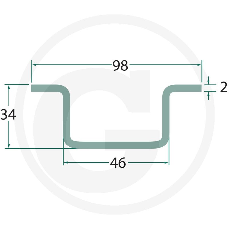 GRANIT Prowadnica łańcucha 7554-150437 - 7554-150437 - Sklep rolniczy PoltechParts