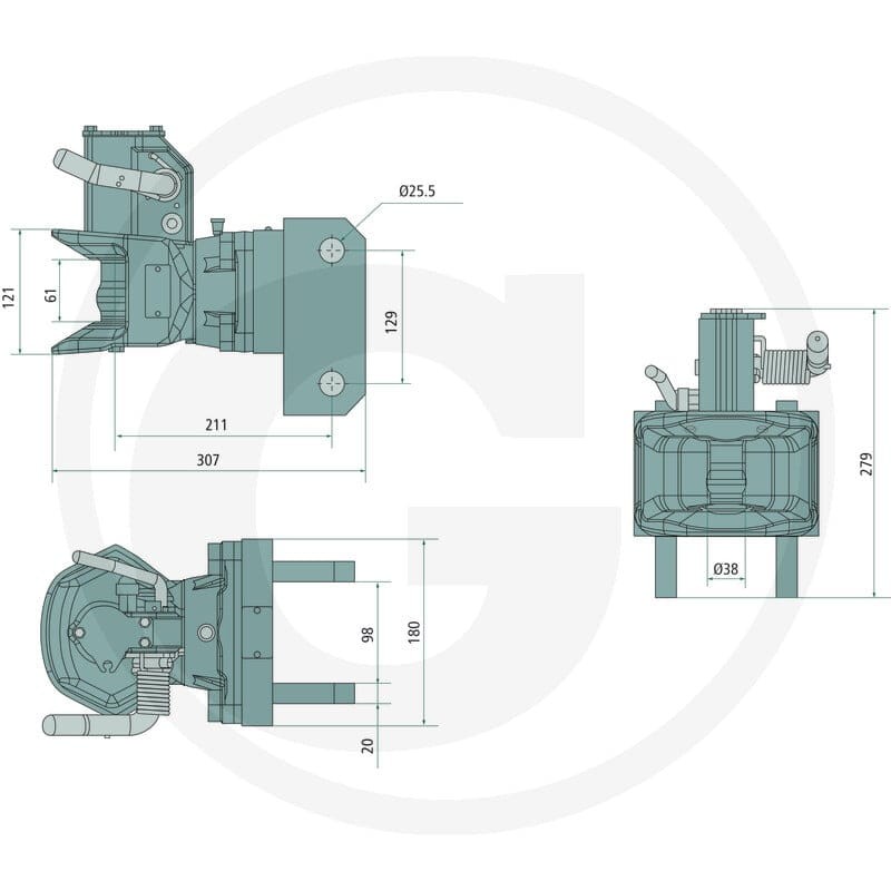 Scharmüller Zaczep ciągnikowy kpl. 777055… | poltechparts.pl