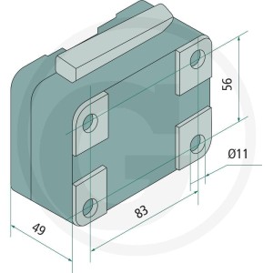 Rockinger System wymiany VARIOBLOC 787100A01001