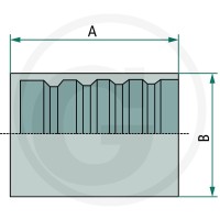 Gates PFB25DN -25 (1") 81502546 - 81502546 - Sklep rolniczy PoltechParts