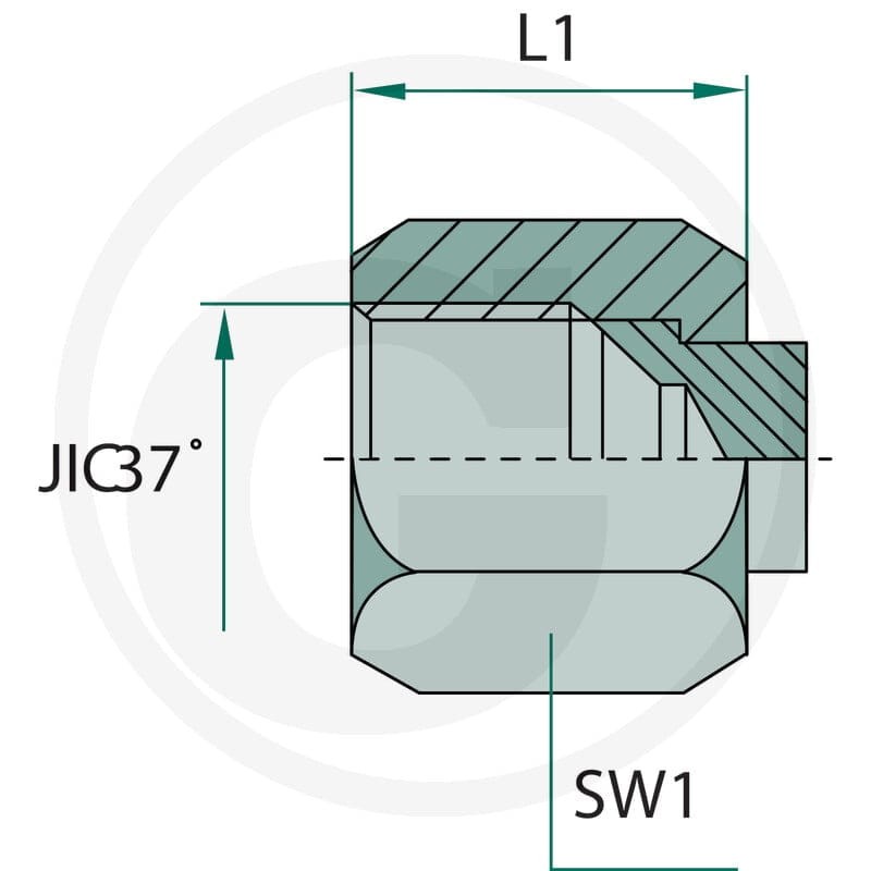 GRANIT AV 1,1/16 FS- JIC 81528354 - 81528354 - Sklep rolniczy PoltechParts
