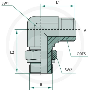 GRANIT WAE 13/16 M-ORFS x 3/4 M-BSP 81528516