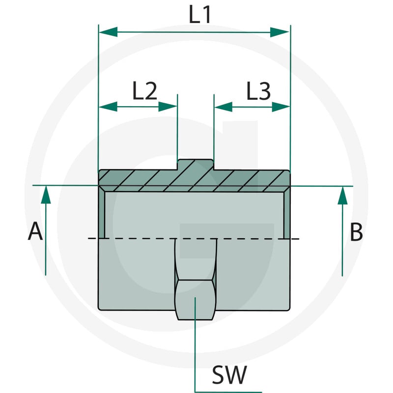 GRANIT GA 1.1/4 F-BSP x 1.1/4 F-BSP 81528683 - 81528683 - Sklep rolniczy PoltechParts