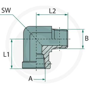 GRANIT WA 3/4 M BSPK x 3/4 F-BSP 81550084