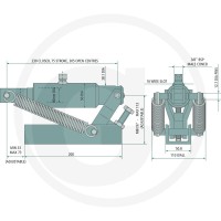 GRANIT Siłownik hamulcowy BK30SQ 82000408 - 82000408 - Sklep rolniczy PoltechParts