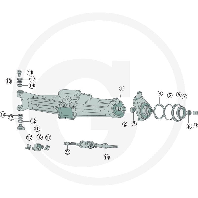 GRANIT Podkładka 72706186 - 72706186 - Sklep rolniczy PoltechParts