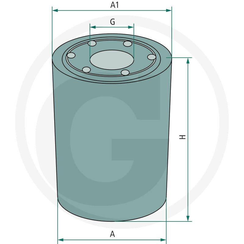 Fleetguard Filtr wody chłodzącej 739WF2088 - 739WF2088 - Sklep rolniczy PoltechParts