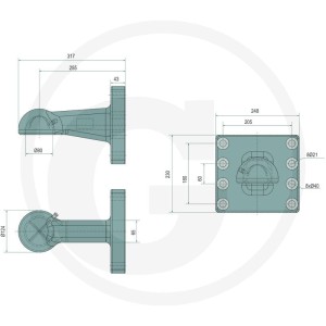 Scharmüller Zaczep kulowy 77700650960