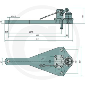 Scharmüller Płyta nośna K80 7770096031110