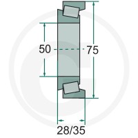 GRANIT ŁOŻYSKO ŁĄCZĄCE 72706577 - 72706577 - Sklep rolniczy PoltechParts