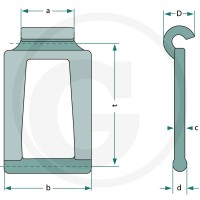 Rübig Ogniwo łańcucha 75507440100 - 75507440100 - Sklep rolniczy PoltechParts
