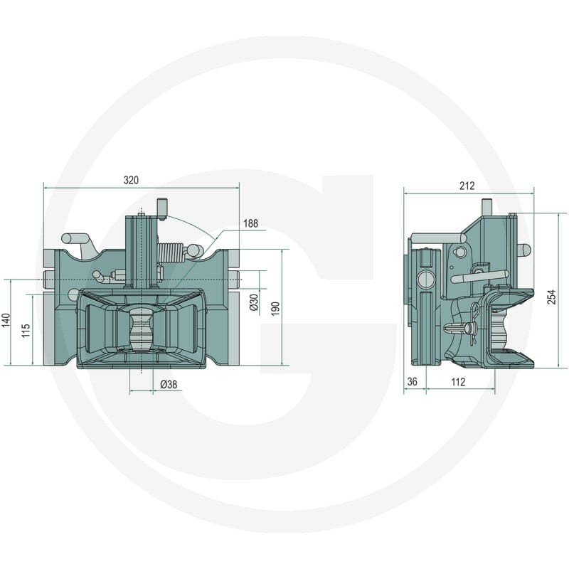 Scharmüller Zaczep automatyczny 777036320… | poltechparts.pl