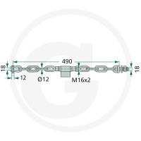 GRANIT Stabilisatorenkette 718IM-S02 - 718IM-S02 - Sklep rolniczy PoltechParts
