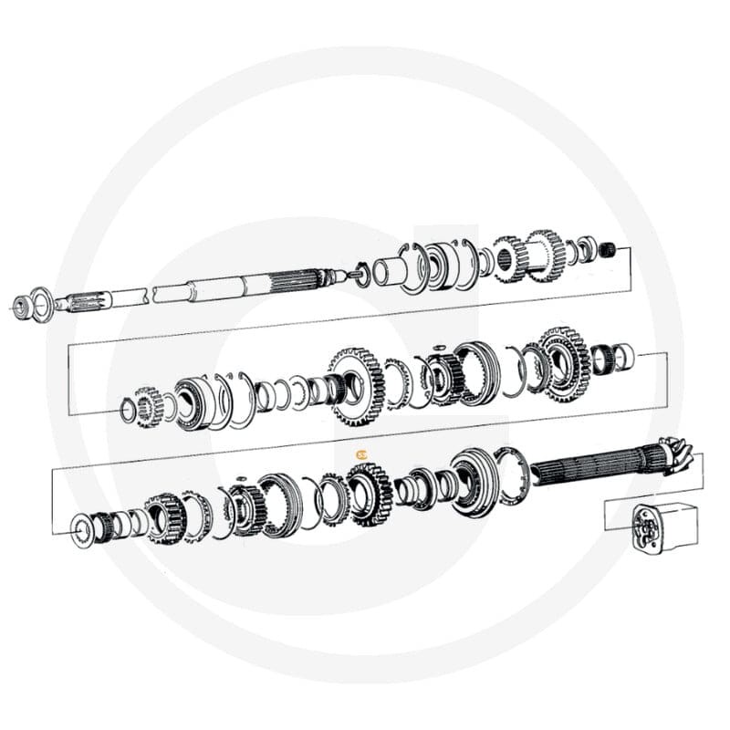 GRANIT Koło zębate czołowe 70806771 | poltechparts.pl