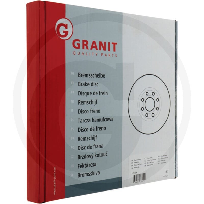 GRANIT Tarcza hamulcowa 71704046 - 71704046 - Sklep rolniczy PoltechParts