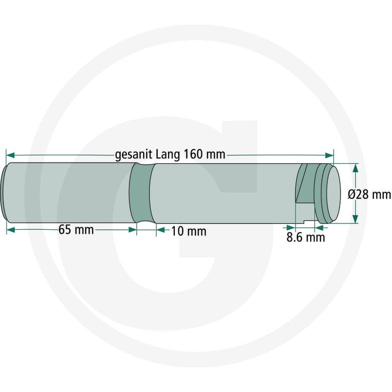 GRANIT Sworzeń 71806041 - 71806041 - Sklep rolniczy PoltechParts