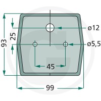 GRANIT Zestaw oświetleniowy 70799025 - 70799025 - Sklep rolniczy PoltechParts