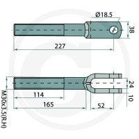 GRANIT Widełki 71812315 - 71812315 - Sklep rolniczy PoltechParts