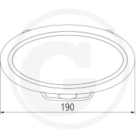 GRANIT Reflektor roboczy LED 7070010306 | poltechparts.pl