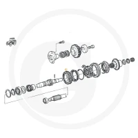 GRANIT Koło zębate czołowe 70806127 | poltechparts.pl