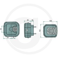 GRANIT Lampa pozycyjna-kierunkowskaz LED… | poltechparts.pl