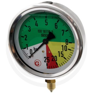 WIKA Manometr 0-25 bar 67001-00016