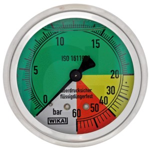 WIKA Manometr 0-60 bar 67001-00004