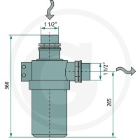 Braglia Filtr ssący 6701255034 - 6701255034 - Sklep rolniczy PoltechParts