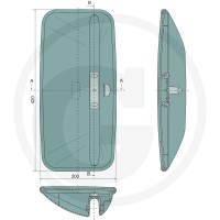 GRANIT Lusterko 65418034 | poltechparts.pl