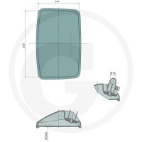GRANIT Lusterko 65433000 | poltechparts.pl
