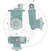 GRANIT Przekładnia 647426844F - 647426844F - Sklep rolniczy PoltechParts