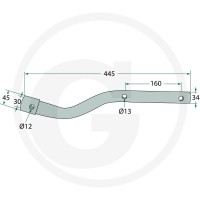 GRANIT Ramię palca 64757643910F | poltechparts.pl