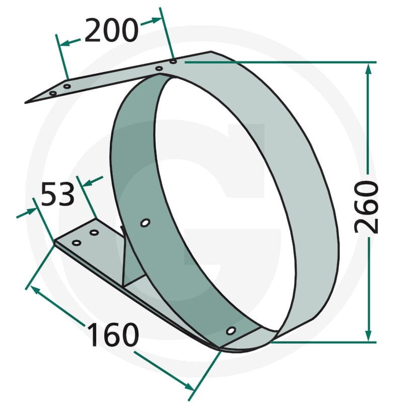 GRANIT Osłona podbieracza 647647004 | poltechparts.pl