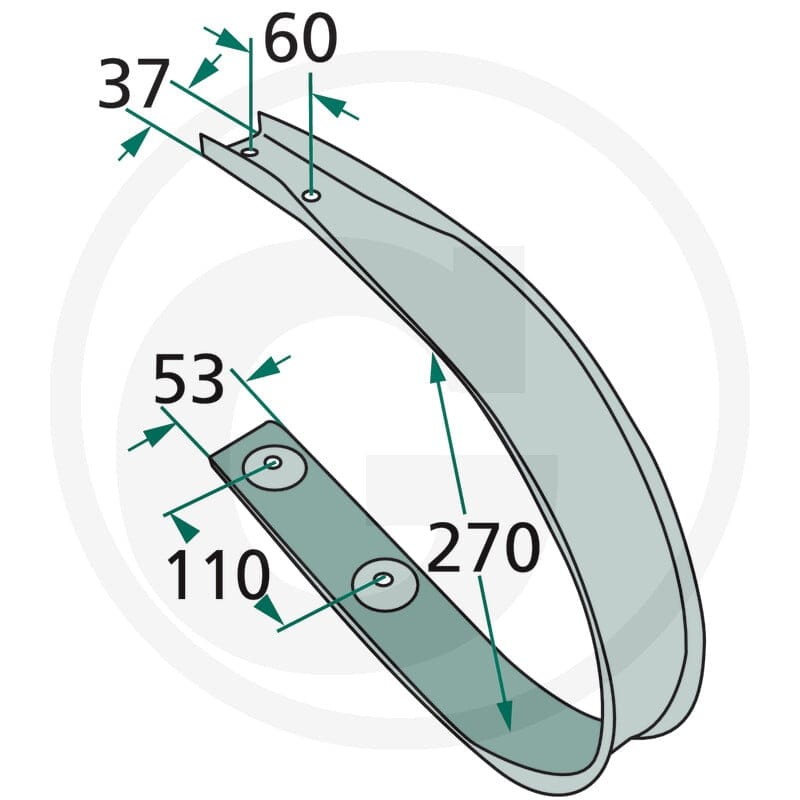GRANIT Skrobak 647647017 | poltechparts.pl