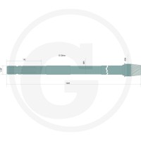 GRANIT Zestaw napędowy 647647125 - 647647125 - Sklep rolniczy PoltechParts