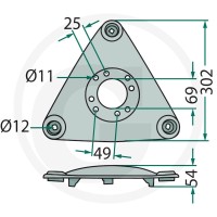 GRANIT Tarcza tnąca 647B2280294F - 647B2280294F - Sklep rolniczy PoltechParts