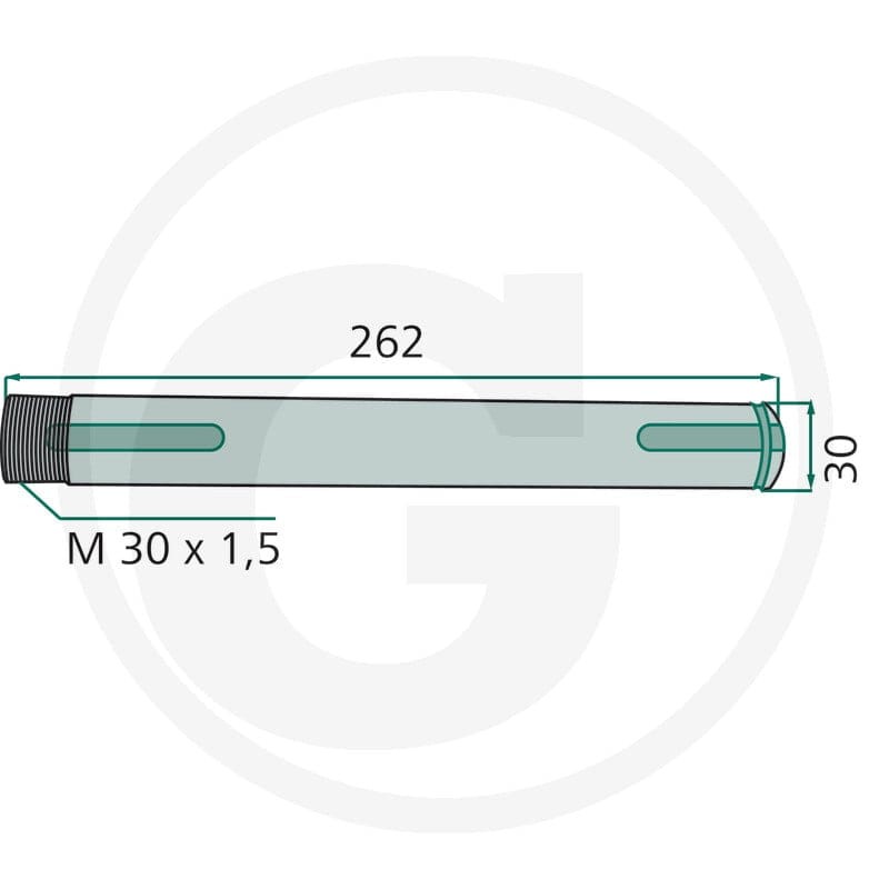 GRANIT Wałek napędowy 647MT-45F - 647MT-45F - Sklep rolniczy PoltechParts