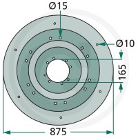 GRANIT Tarcza tnąca 647TT-021F - 647TT-021F - Sklep rolniczy PoltechParts
