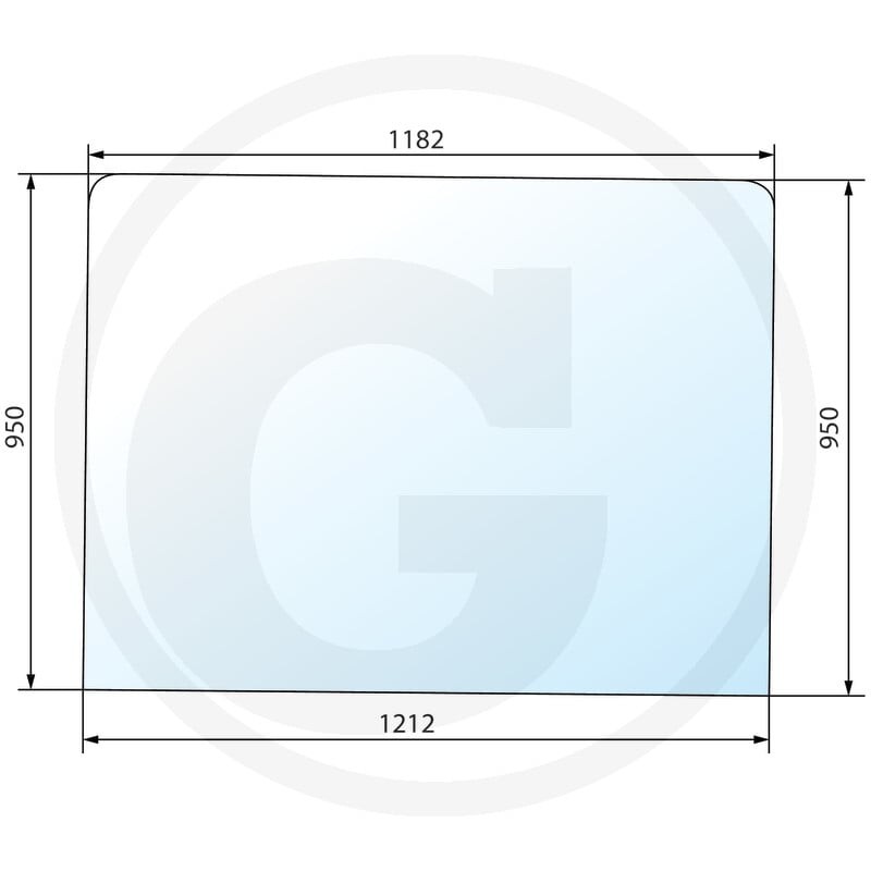 GRANIT Szyba przednia 650885736