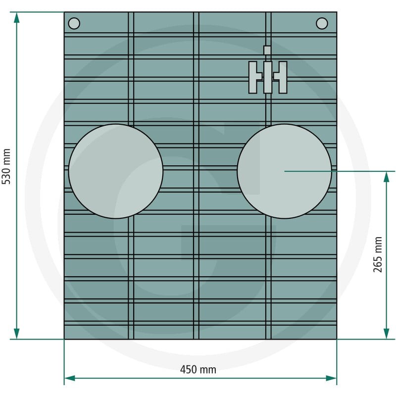 GRANIT Grill chłodnicy 65402108 - 65402108 - Sklep rolniczy PoltechParts