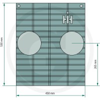 GRANIT Grill chłodnicy 65402108 - 65402108 - Sklep rolniczy PoltechParts