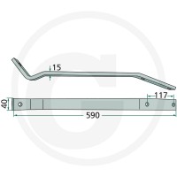 GRANIT Ramię palca 64706565576F | poltechparts.pl